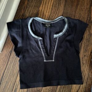 Urban Outfitters Going for gold crop top